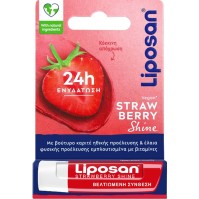 Liposan Strawberry Lip Balm με Χρώμα Strawberry Shine 4.8gr