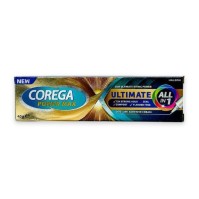 Corega Ultimate All-In-One, Στερεωτική Κρέμα Τεχνητής Οδοντοστοιχίας Για Ακόμα Μεγαλύτερη Δύναμη Μασήματος 40gr.