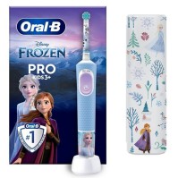 Oral-B Vitality Pro Frozen Ηλεκτρική Οδοντόβουρτσα Kids 3+ με Θήκη 1τμχ