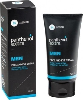 Medisei Panthenol Extra Men Face - Eye Cream Ανδρική Αντιρυτιδική Κρέμα Προσώπου - Ματιών 75ml