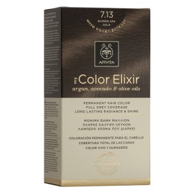 Apivita My Color Elixir Βαφή Μαλλιών Χωρίς Αμμωνία 7.13 Ξανθό Σαντρέ Μελί 125ml