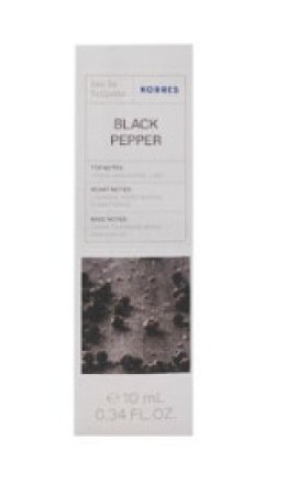 Korres Black Pepper Eau de Toilette 10ml