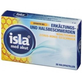 FarmaSyn Isla Medic Acute Citrus & Honey 20τμχ