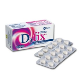 Uni-Pharma D3 Fix Extra Βιταμίνη για το Ανοσοποιητικό 2000iu 60 ταμπλέτες