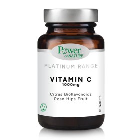 Power Of Nature Platinum Range Vitamin C Βιταμίνη για Ενέργεια & Ανοσοποιητικό 1000mg 30 ταμπλέτες