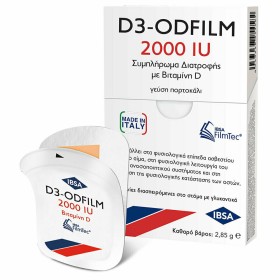 Ibsa D3-Odfilm Βιταμίνη για Ανοσοποιητικό 2000iu Πορτοκάλι 30 φακελίσκοι