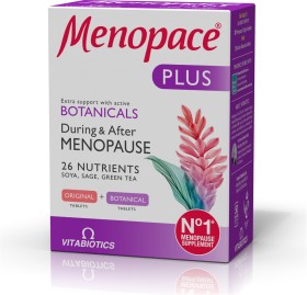 Vitabiotics Menopace Plus 100mg Green