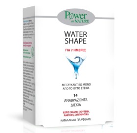 Power Health 7 Days Water Shape Stevia Εντατικό Πρόγραμμα Αδυνατίσματος 7 Ημερών 14 Αναβράζοντα Δισκία